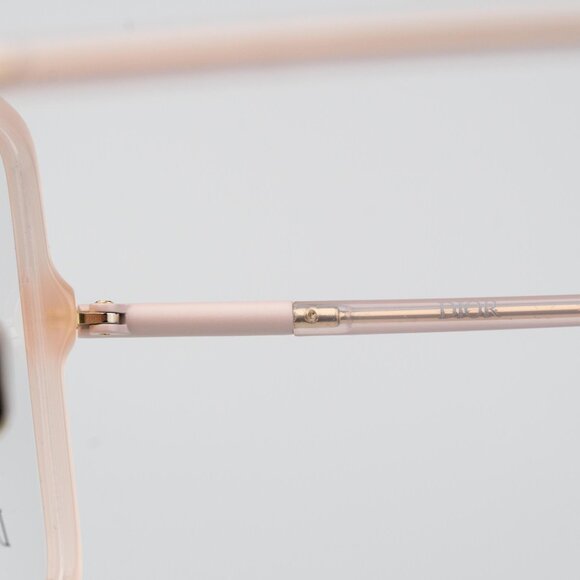 Dior MINI CD Men Eyeglasses Pink Square MINI CD O S7F 4000 BRAND NEW - Picture 6 of 9